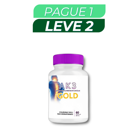 Ak3 Gold - Suplemento Natural - Promoção Exclusiva + Frete Grátis